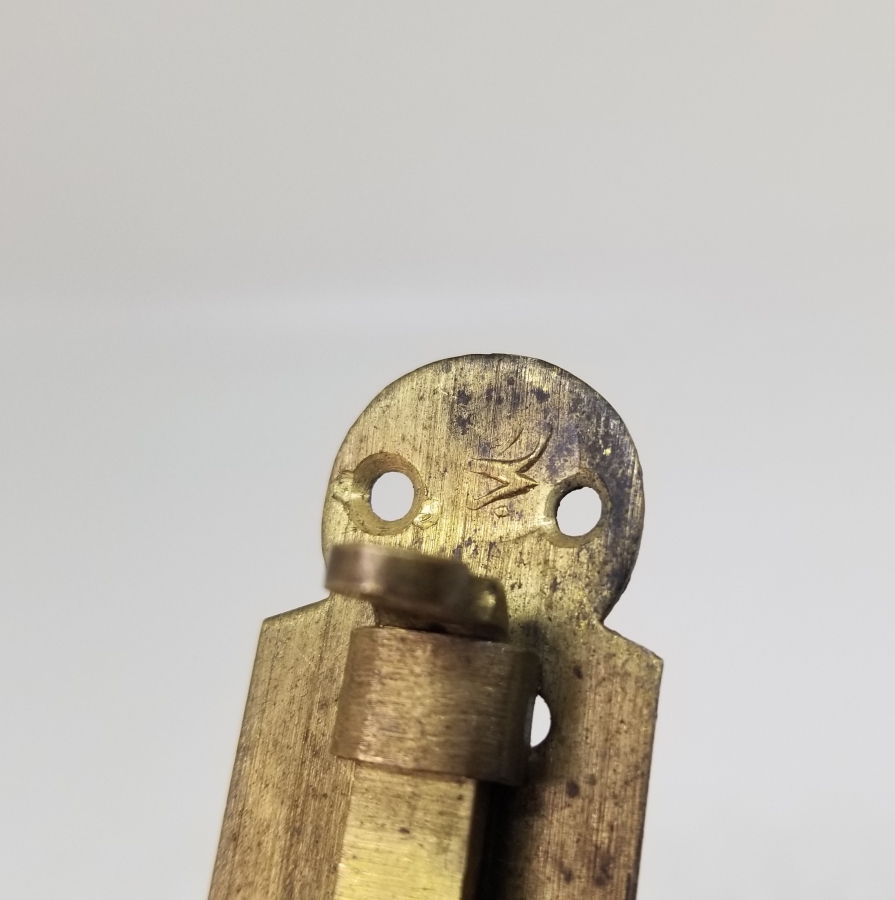 OSMANLI DÖNEMİ SÜLEYMANİYE DAMGALI ÇOK NADİR KAPI ARKASI KİLİDİ