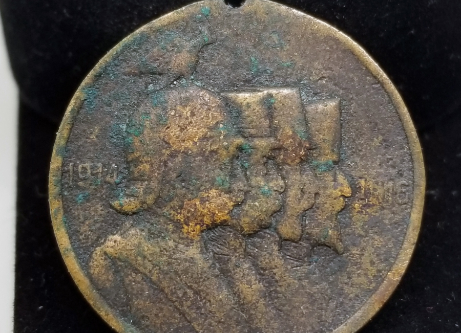 NADİR TİPTE 1. DÜNYA SAVAŞI DÖNEMİ DÖRTLÜ İTTİFAK MADALYON