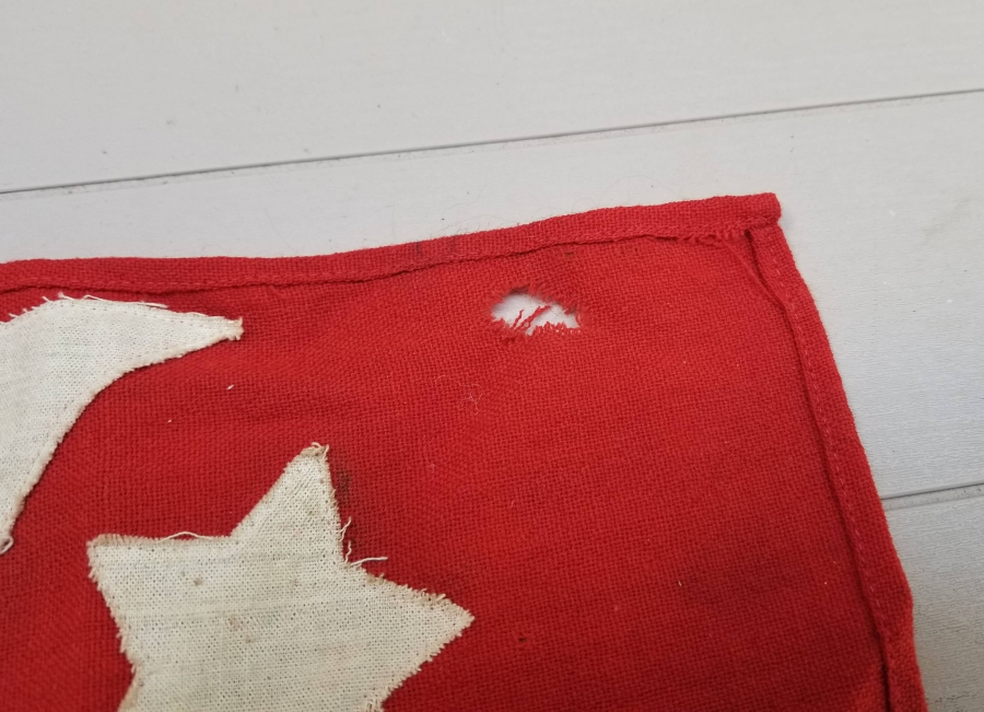 OSMANLI DÖNEMİ ÇOK NADİR GÖĞÜS BAYRAĞI