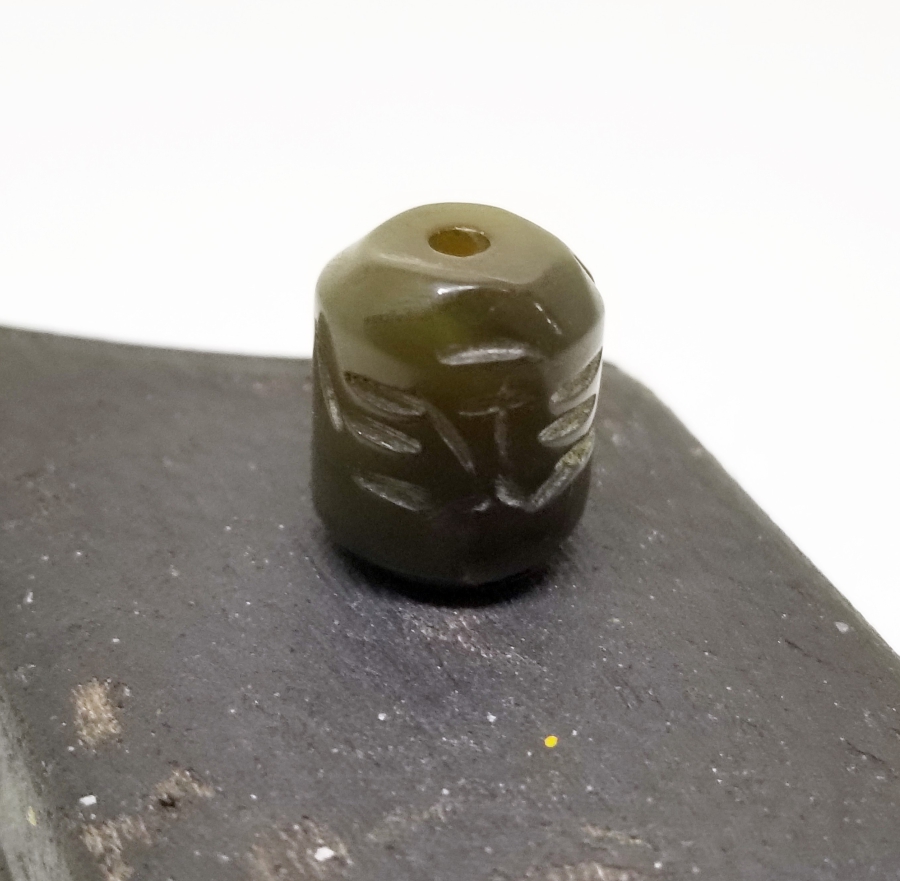 ÜZERİ DUALI OSMANLI DÖNEMİ AKİK KOLYE PARÇASI - HABBE