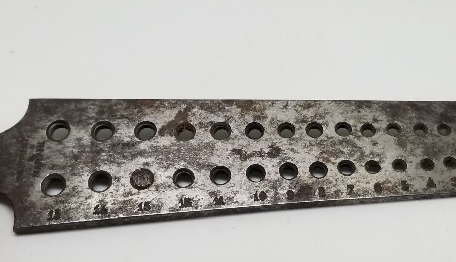 OSMANLI DÖNEMİ ÜZERİ USTA DAMGALI KUYUMCU PAFTASI