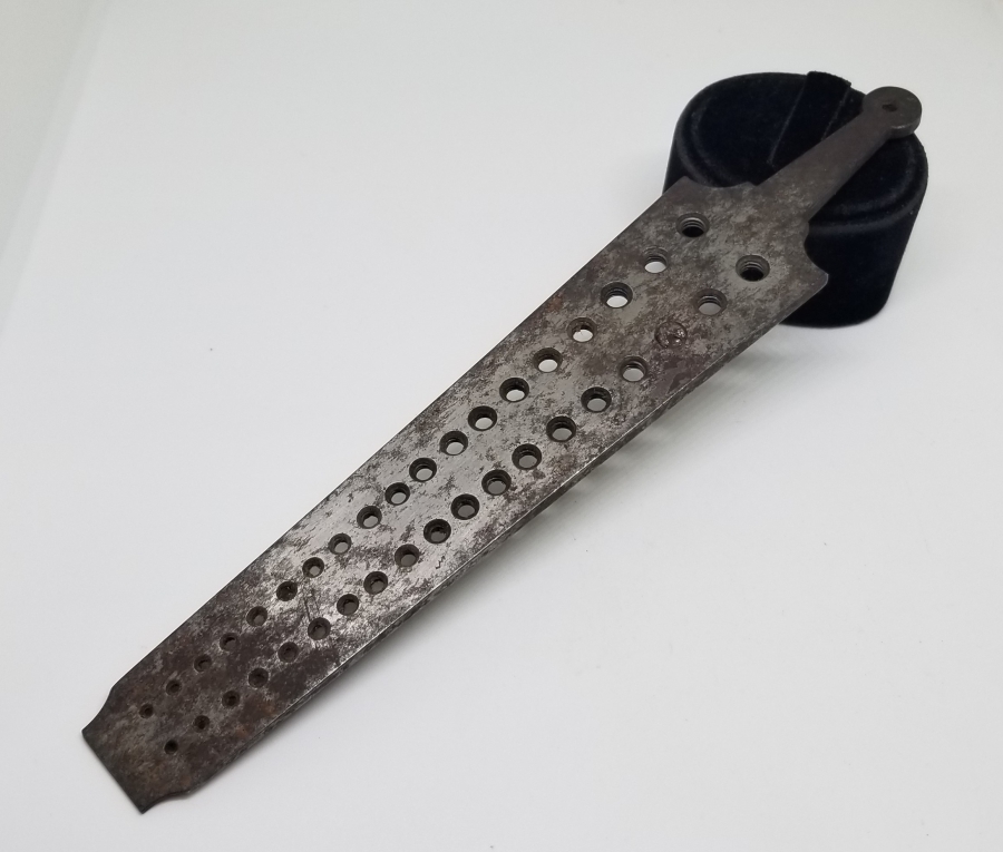 OSMANLI DÖNEMİ ÜZERİ USTA DAMGALI KUYUMCU PAFTASI