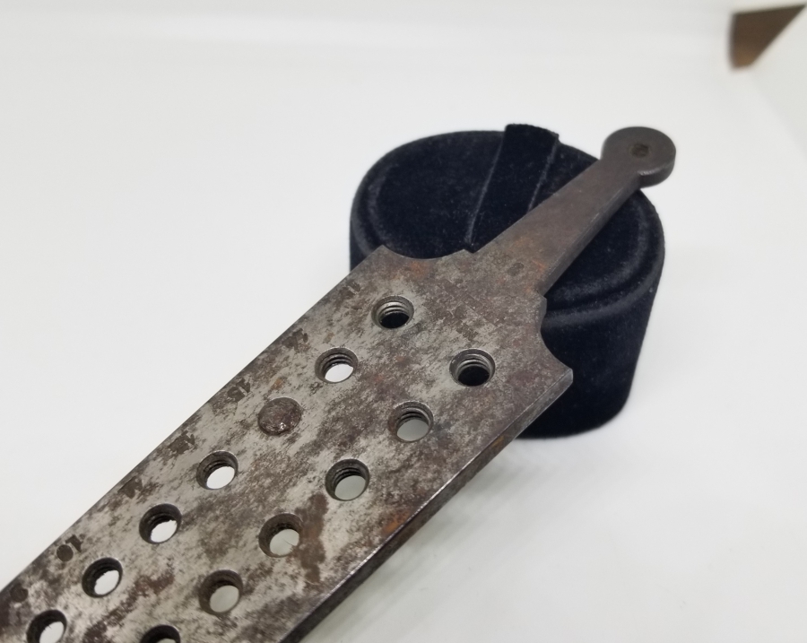 OSMANLI DÖNEMİ ÜZERİ USTA DAMGALI KUYUMCU PAFTASI