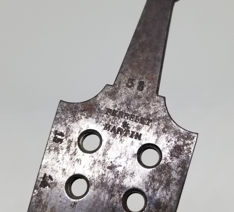 OSMANLI DÖNEMİ ÜZERİ USTA DAMGALI KUYUMCU PAFTASI