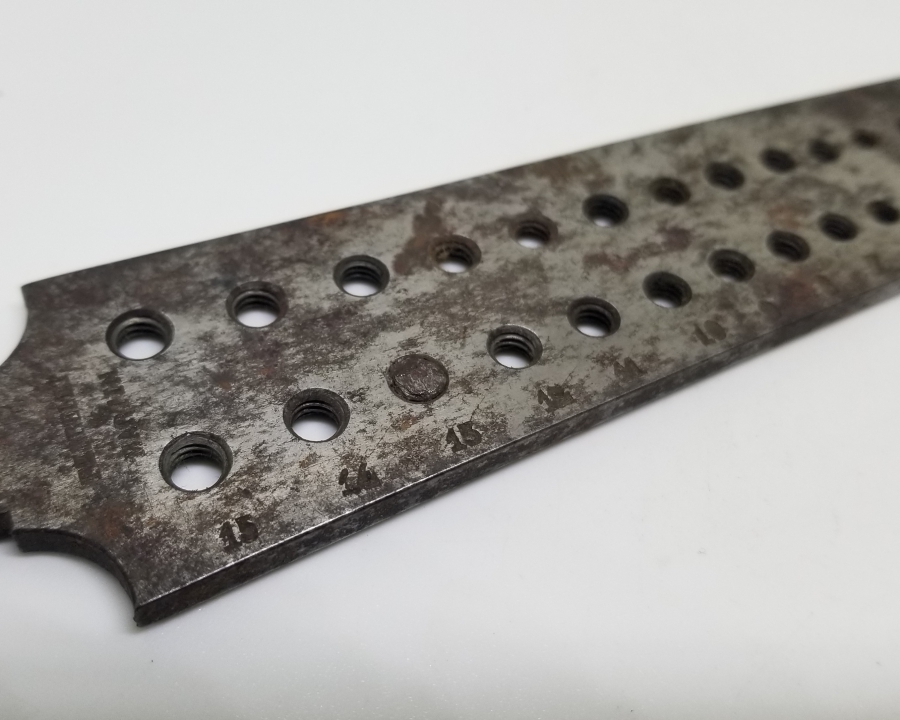 OSMANLI DÖNEMİ ÜZERİ USTA DAMGALI KUYUMCU PAFTASI