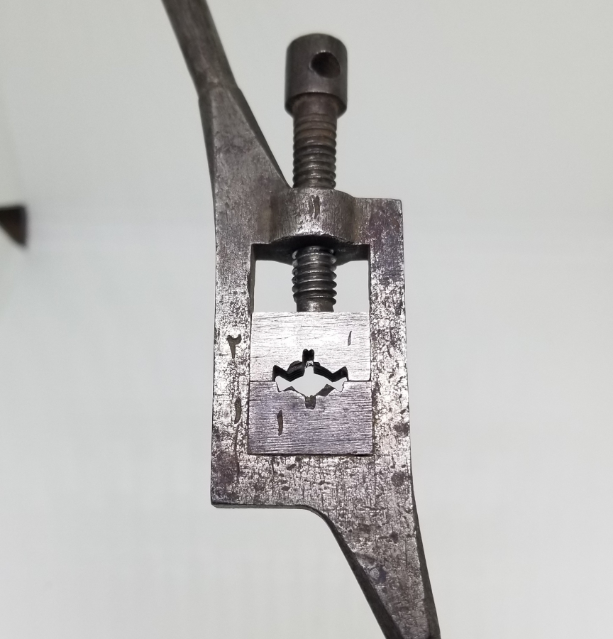 ÜZERİ OSMANLICA YAZILI OSMANLI DÖNEMİ KUYUMCU PAFTASI - KUYUMCU EL ALETİ