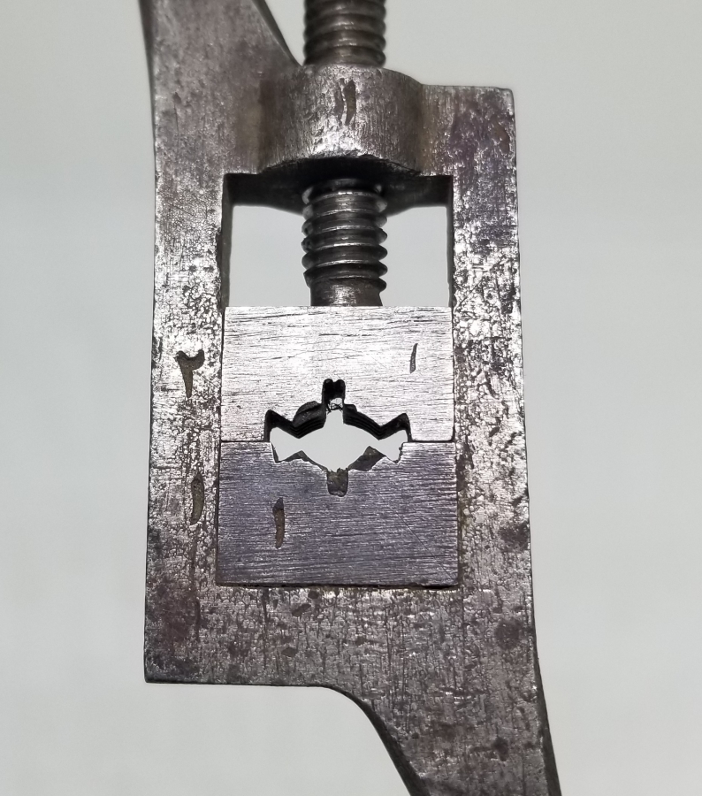 ÜZERİ OSMANLICA YAZILI OSMANLI DÖNEMİ KUYUMCU PAFTASI - KUYUMCU EL ALETİ