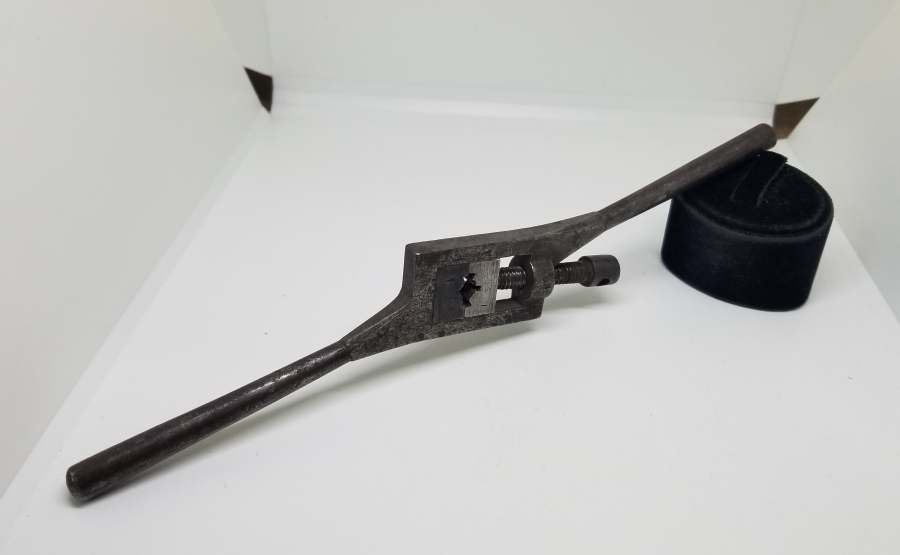 ÜZERİ OSMANLICA YAZILI OSMANLI DÖNEMİ KUYUMCU PAFTASI - KUYUMCU EL ALETİ