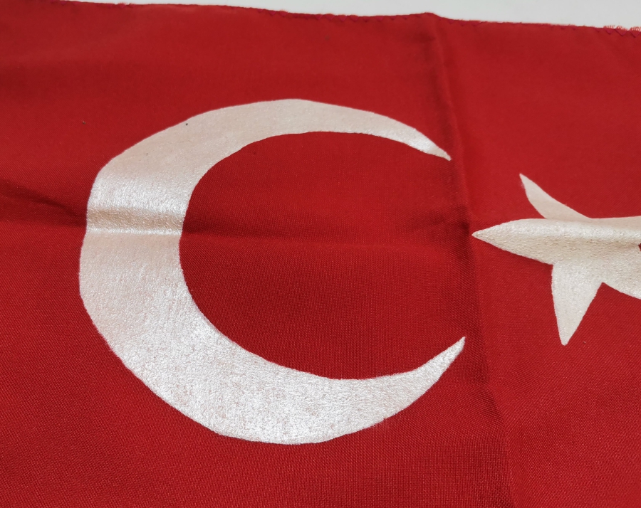 EL  BOYAMA ANTİKA BAYRAK