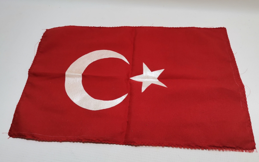 EL  BOYAMA ANTİKA BAYRAK