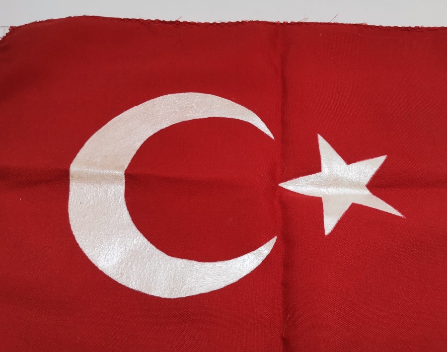 EL  BOYAMA ANTİKA BAYRAK