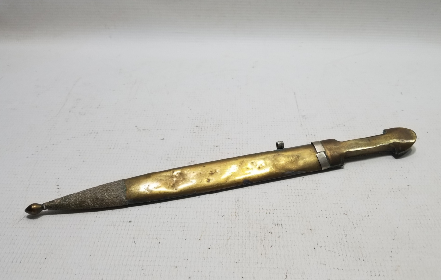 ORİJİNAL KININDA ANTİKA ÇERKES KAMASI