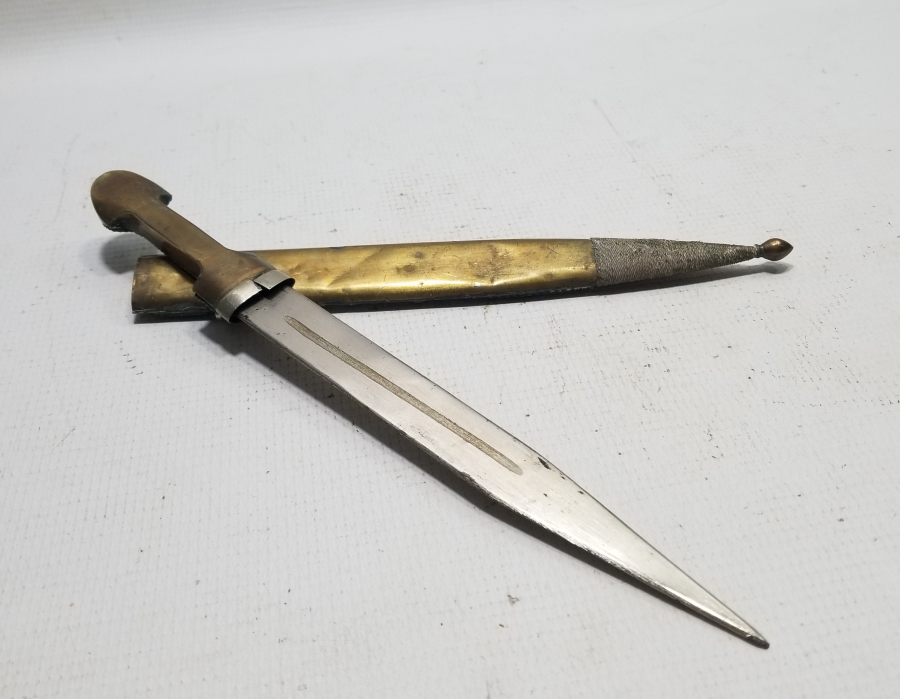 ORİJİNAL KININDA ANTİKA ÇERKES KAMASI