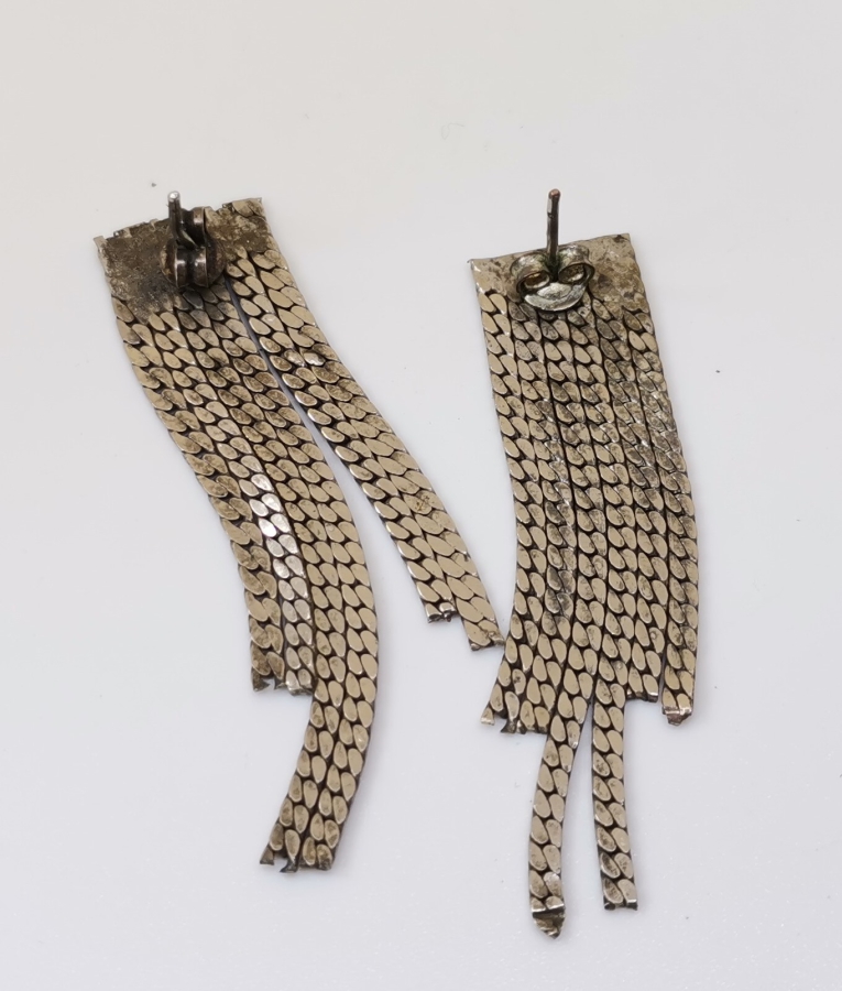 ÖZEL TASARIM GÜMÜŞ KÜPE