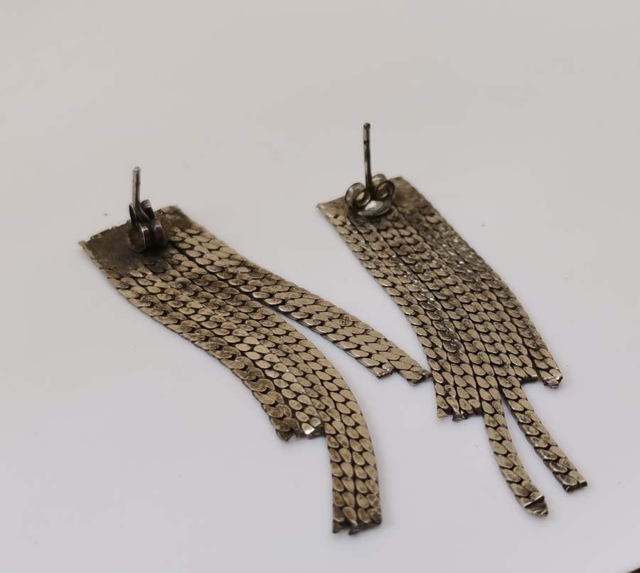 ÖZEL TASARIM GÜMÜŞ KÜPE