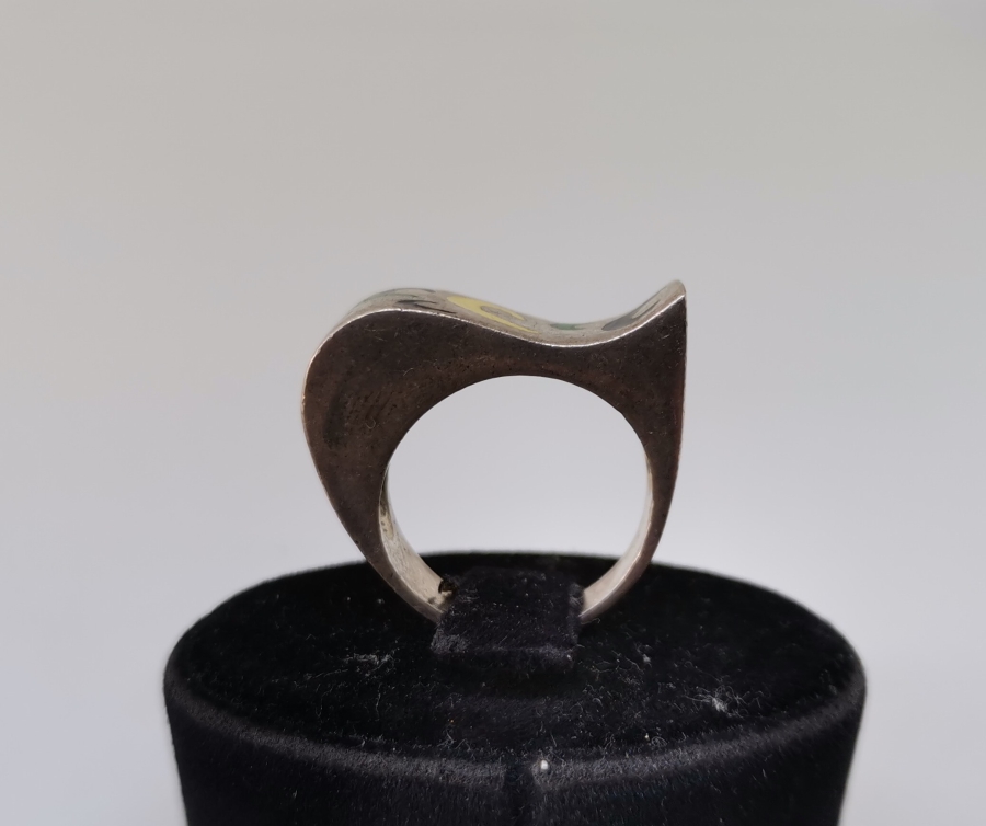 MİNE İŞÇİLİKLİ ÖZEL YAPIM GÜMÜŞ YÜZÜK