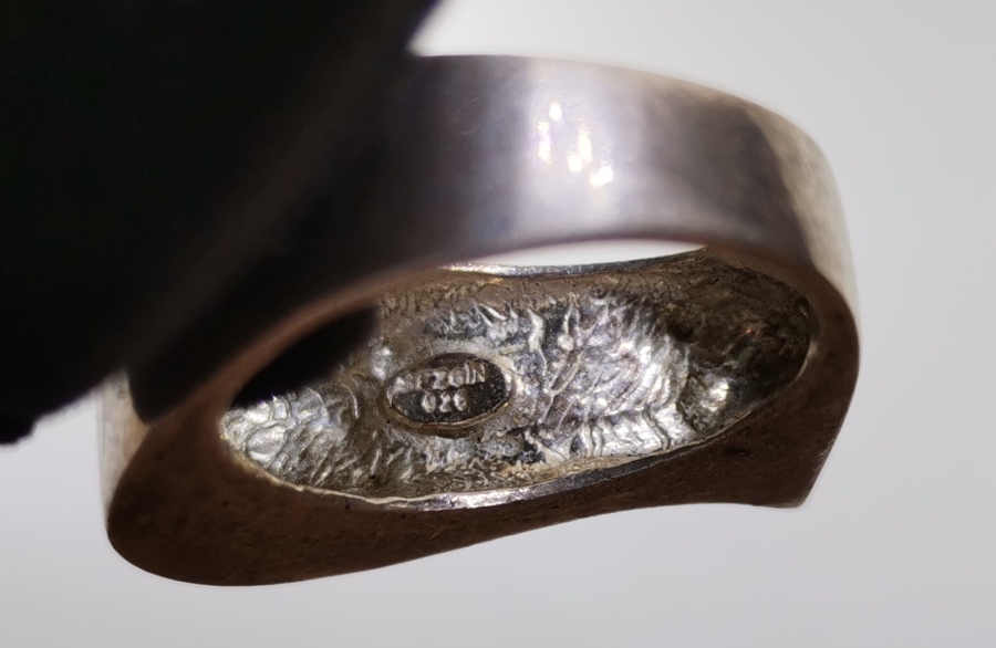 MİNE İŞÇİLİKLİ ÖZEL YAPIM GÜMÜŞ YÜZÜK