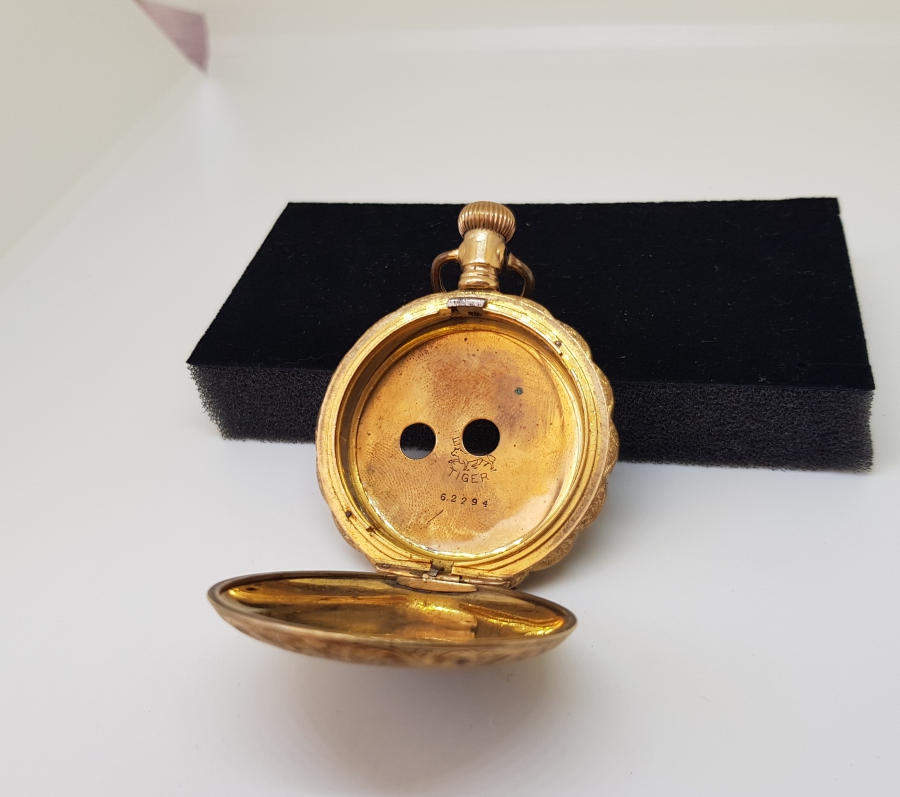 OSMANLI DÖNEMİ TOMBAKLI PRİOR CEP SAATİ KASASI