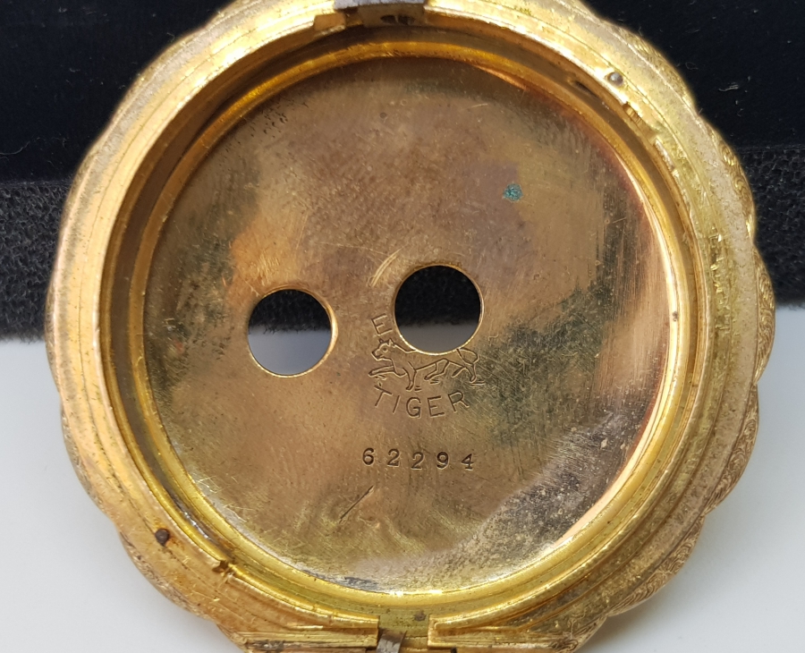 OSMANLI DÖNEMİ TOMBAKLI PRİOR CEP SAATİ KASASI