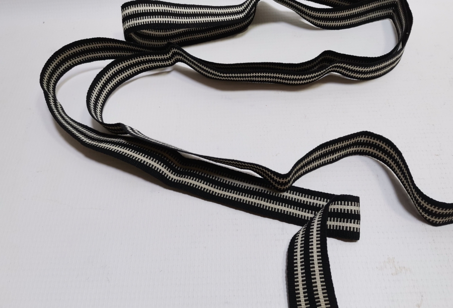 UÇLARI SIRMA İŞÇİLİKLİ OSMANLI DÖNEMİ EL DOKUMA KUŞAK