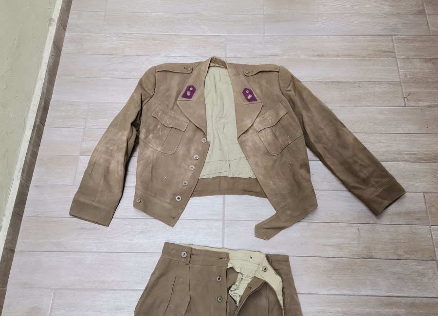 2. DÜNYA SAVAŞI DÖNEMİ TÜRK SUBAY PANTOLON VE CEKETİ