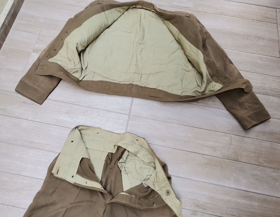 2. DÜNYA SAVAŞI DÖNEMİ TÜRK SUBAY PANTOLON VE CEKETİ