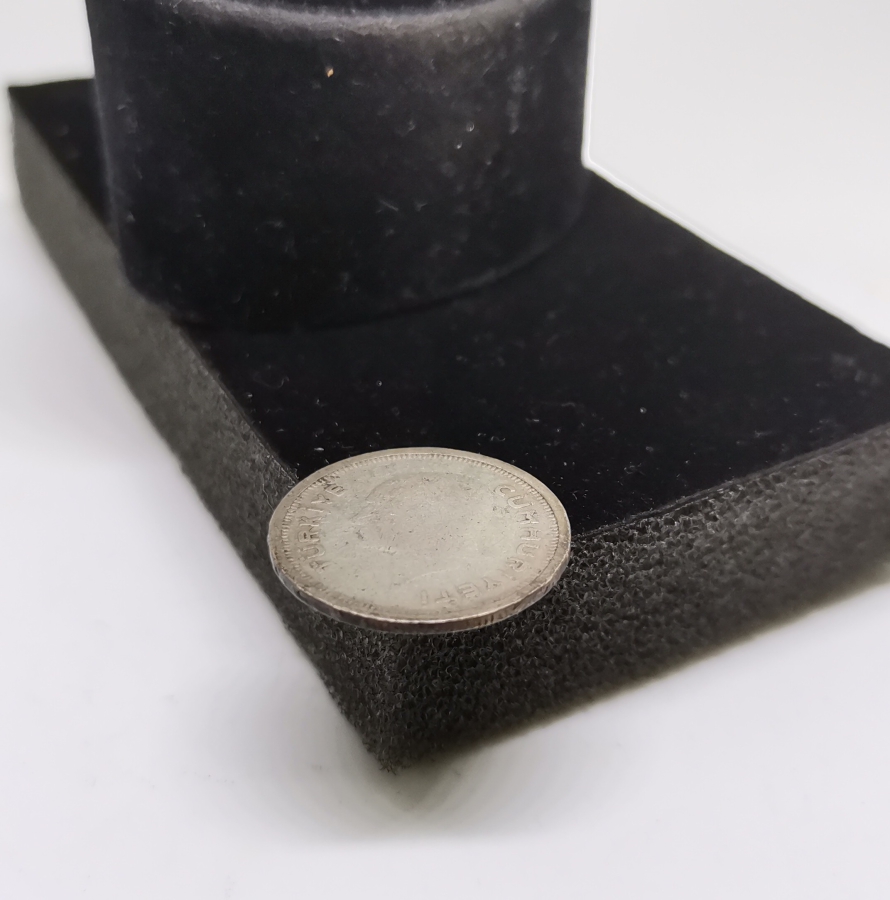 1936 YILI GÜMÜŞ 25 KURUŞ