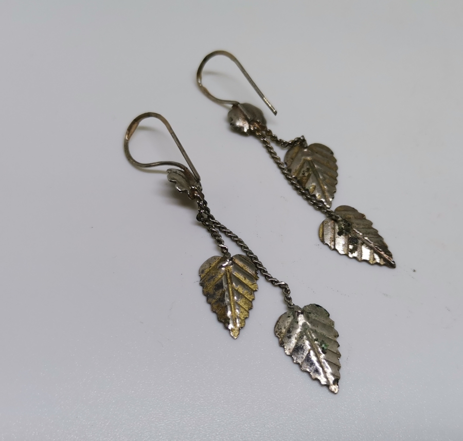 GÜMÜŞ KAPLAMA BİJUTERİ KÜPE