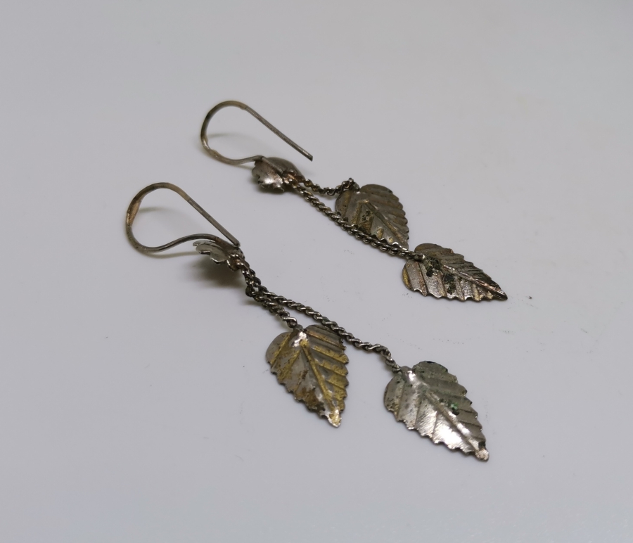 GÜMÜŞ KAPLAMA BİJUTERİ KÜPE