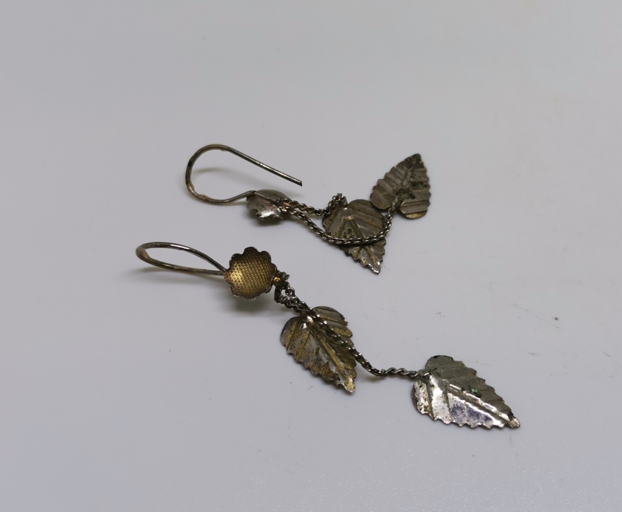 GÜMÜŞ KAPLAMA BİJUTERİ KÜPE