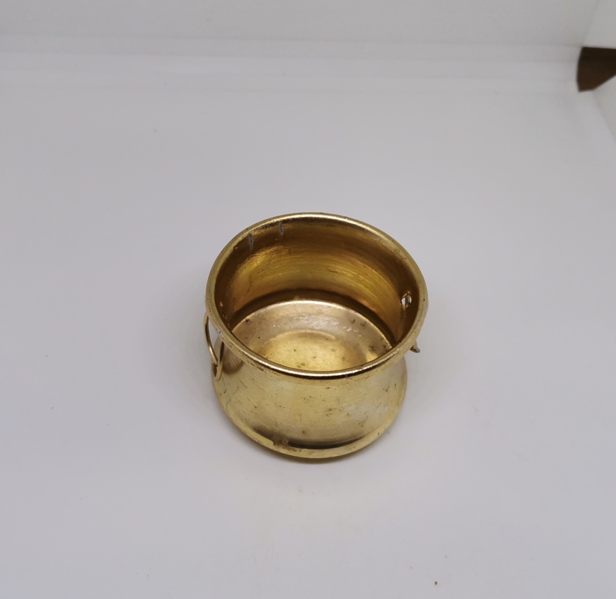 KAZAN FORMUNDA YAPILMIŞ BAKIR KAHVE YANI LOKUMLUĞU