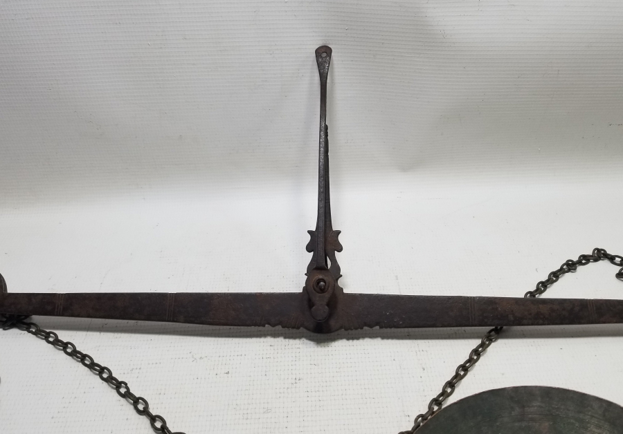 KEFELERİ BOL DAMGALI OSMANLI DÖNEMİ EL TERAZİSİ