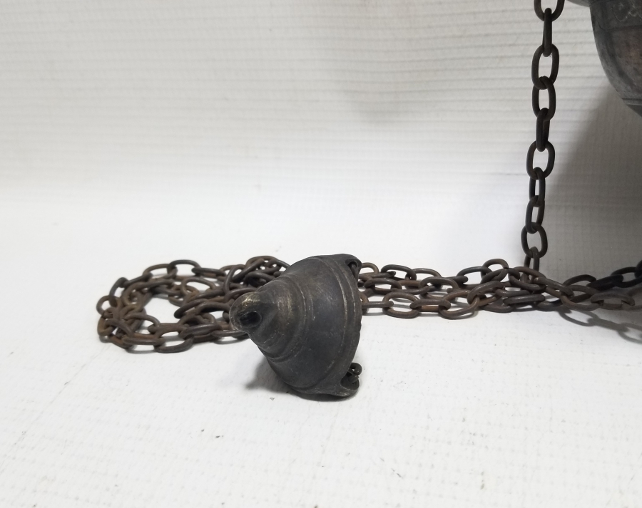 ÜZERİ OSMANLICA YAZILI OSMANLI DÖNEMİ KANDİL