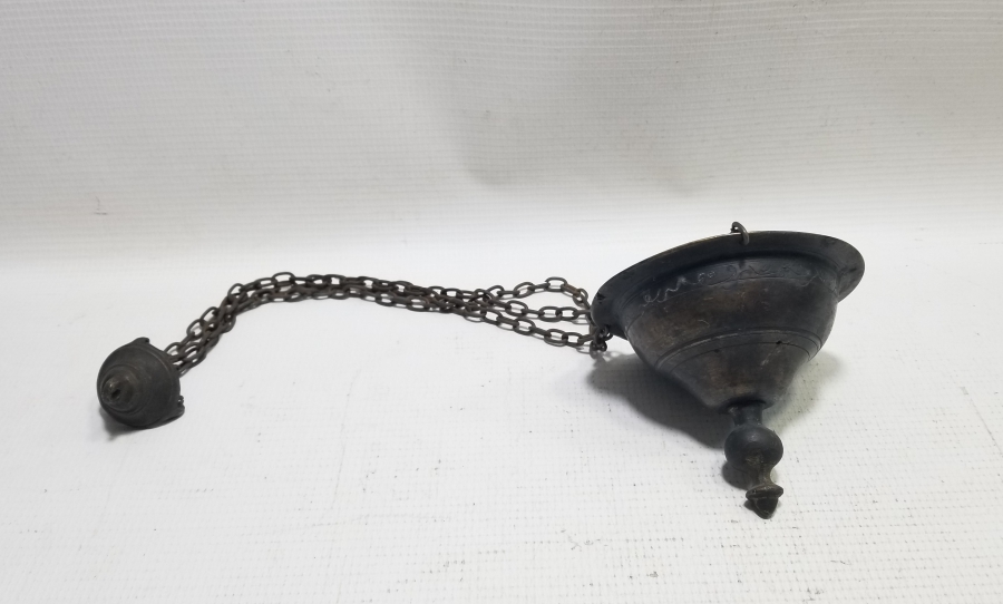 ÜZERİ OSMANLICA YAZILI OSMANLI DÖNEMİ KANDİL