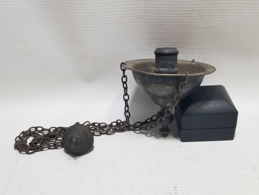 ÜZERİ OSMANLICA YAZILI OSMANLI DÖNEMİ KANDİL