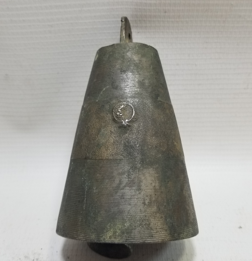 ÜZERİ AY YILDIZ FİGÜRLÜ OSMANLI DÖNEMİ DEVE ÇANI