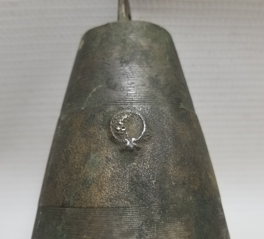 ÜZERİ AY YILDIZ FİGÜRLÜ OSMANLI DÖNEMİ DEVE ÇANI