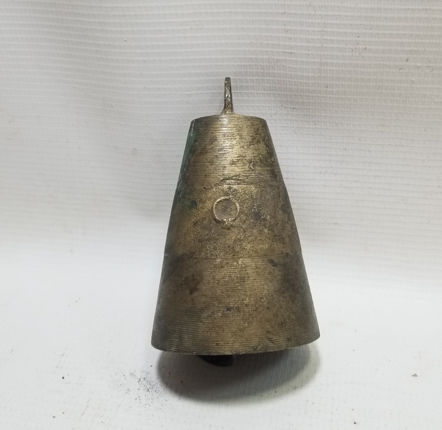 ÜZERİ AY YILDIZ FİGÜRLÜ OSMANLI DÖNEMİ DEVE ÇANI