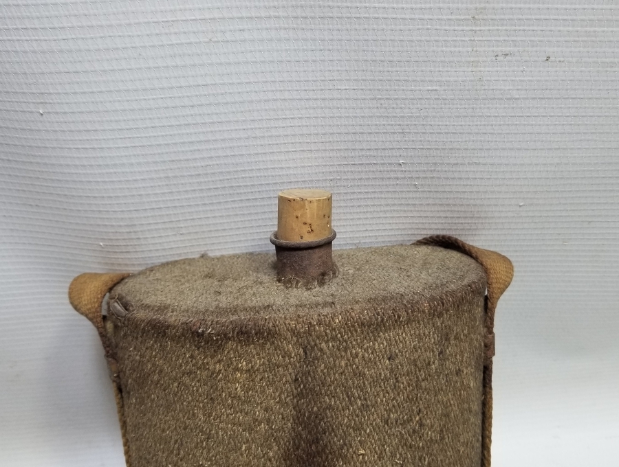 1. DÜNYA SAVAŞI DÖNEMİ YÜKSEK KONDİSYONDA FRANSIZ ASKER MATARASI