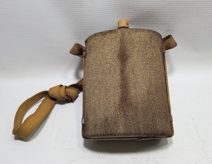 1. DÜNYA SAVAŞI DÖNEMİ YÜKSEK KONDİSYONDA FRANSIZ ASKER MATARASI