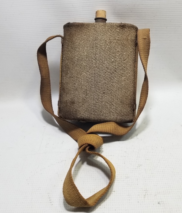 1. DÜNYA SAVAŞI DÖNEMİ YÜKSEK KONDİSYONDA FRANSIZ ASKER MATARASI