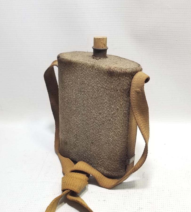 1. DÜNYA SAVAŞI DÖNEMİ YÜKSEK KONDİSYONDA FRANSIZ ASKER MATARASI