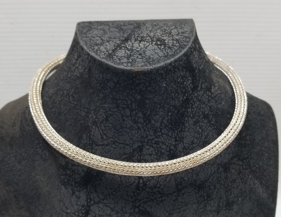 ÖZEL YAPIM GÜMÜŞ GERDANLIK