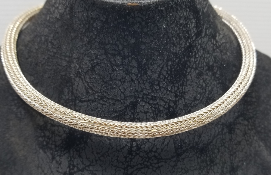 ÖZEL YAPIM GÜMÜŞ GERDANLIK