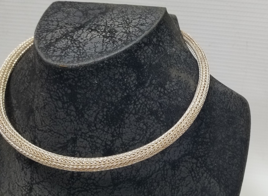 ÖZEL YAPIM GÜMÜŞ GERDANLIK