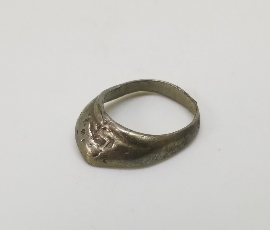 OSMANLI DÖNEMİ GÜMÜŞ ZİHGİR - OKÇU YÜZÜĞÜ