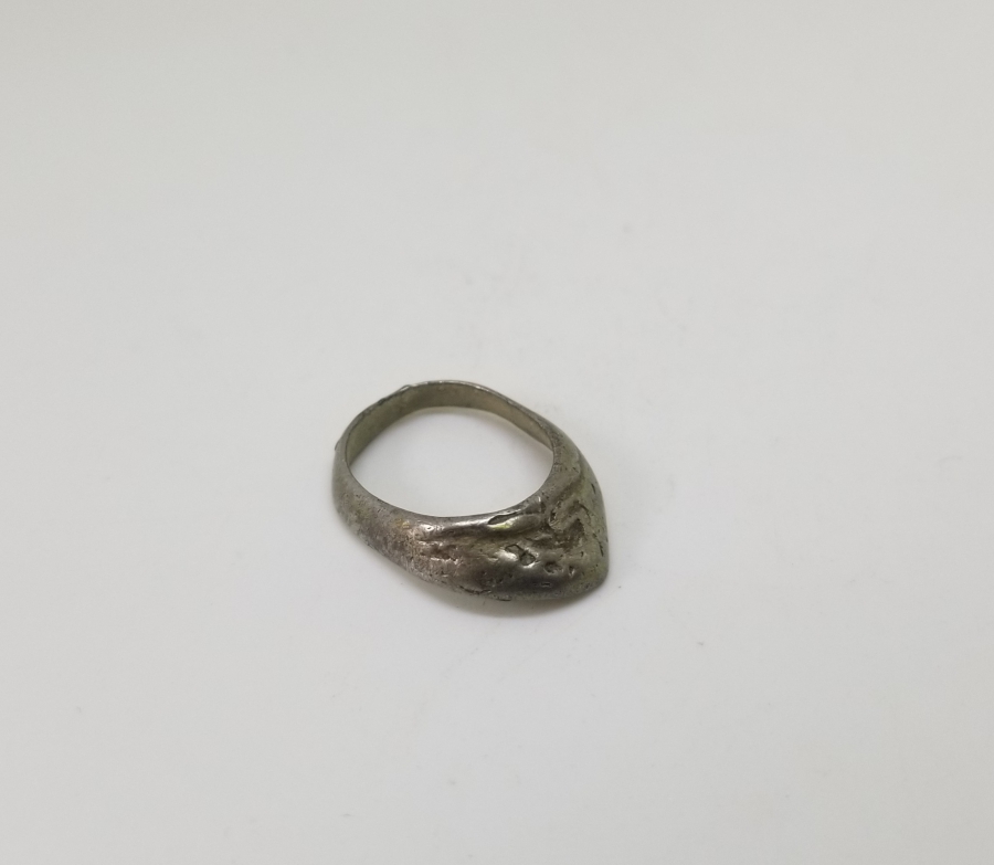 OSMANLI DÖNEMİ GÜMÜŞ ZİHGİR - OKÇU YÜZÜĞÜ