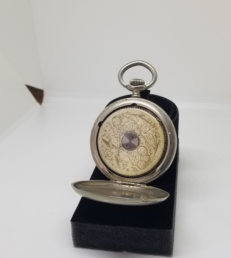 NADİR TİPTE OSMANLI DÖNEMİ 8 GÜNLÜK HEBDOMAS CEP SAATİ