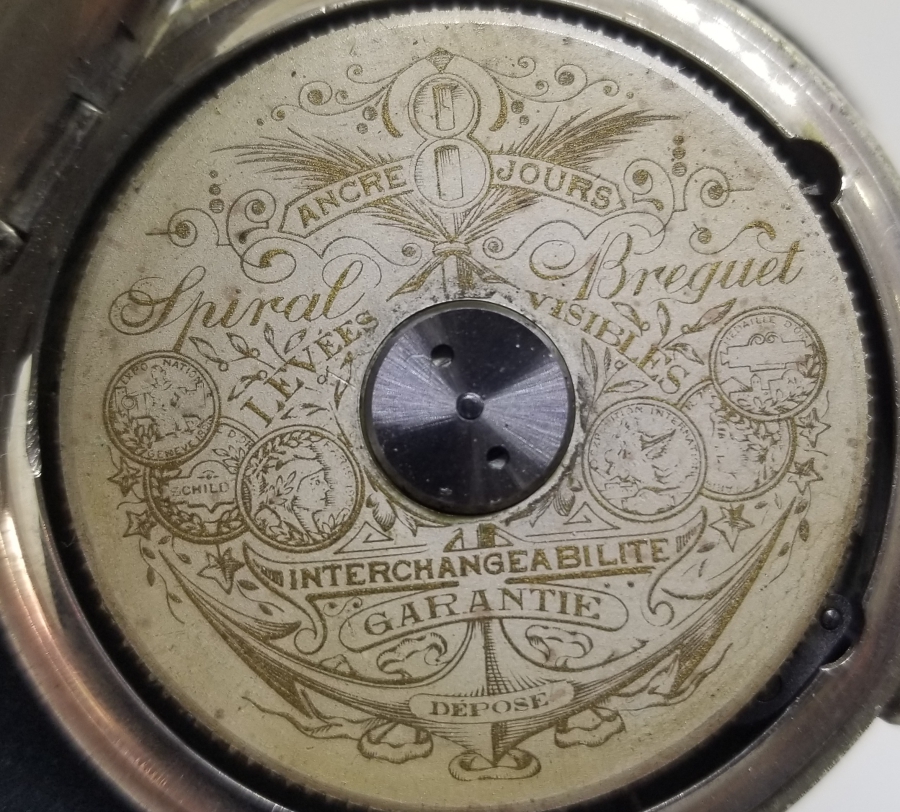 NADİR TİPTE OSMANLI DÖNEMİ 8 GÜNLÜK HEBDOMAS CEP SAATİ