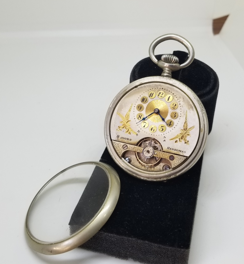 NADİR TİPTE OSMANLI DÖNEMİ 8 GÜNLÜK HEBDOMAS CEP SAATİ